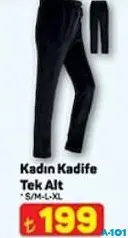 KADIN KADİFE TEK ALT fiyat ve kampanya bilgisi